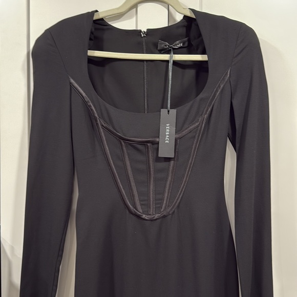 NEW! VERSACE Corset Detail Jersey Midi Dress 
✨GREAT DEAL! - Picture 3 of 12